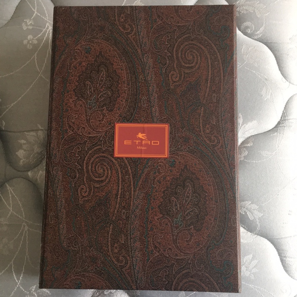 Etro Milano Designer Collard Tee